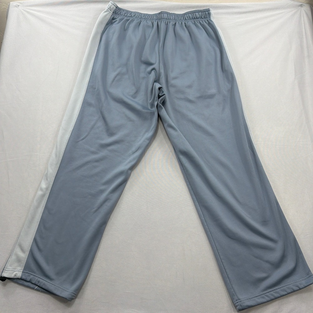 Nike Pants Therma-FIT Fleece Graphic Logo Side Stripe Gray Mens XL - Picture 7 of 9